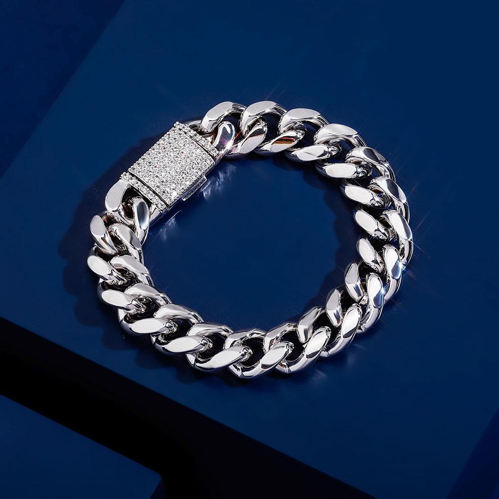 10mm / 12mm Cuban Link Bracelet 14K - ICECI