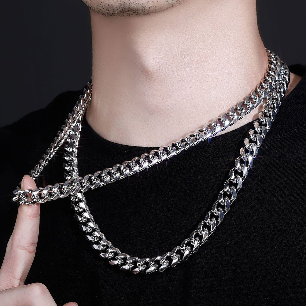 10mm / 12mm Cuban Link Chain 14K - ICECI