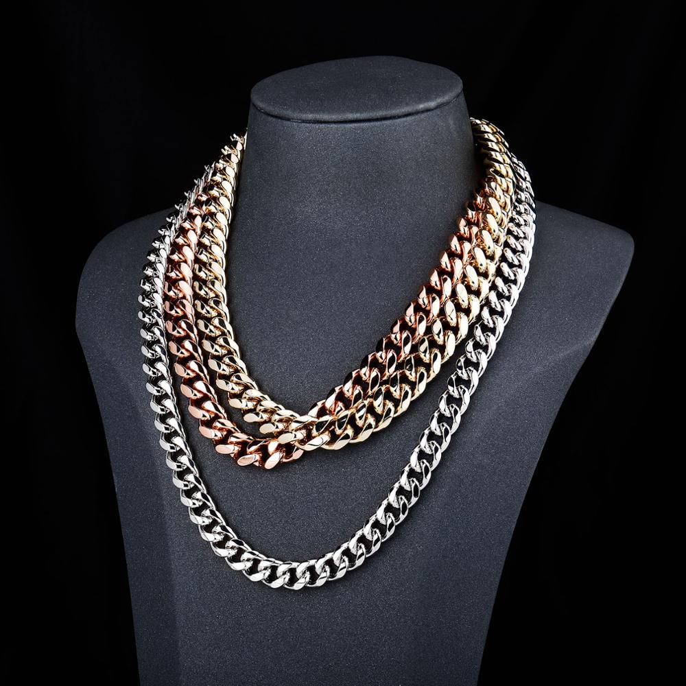 10mm / 12mm Cuban Link Chain 14K - ICECI