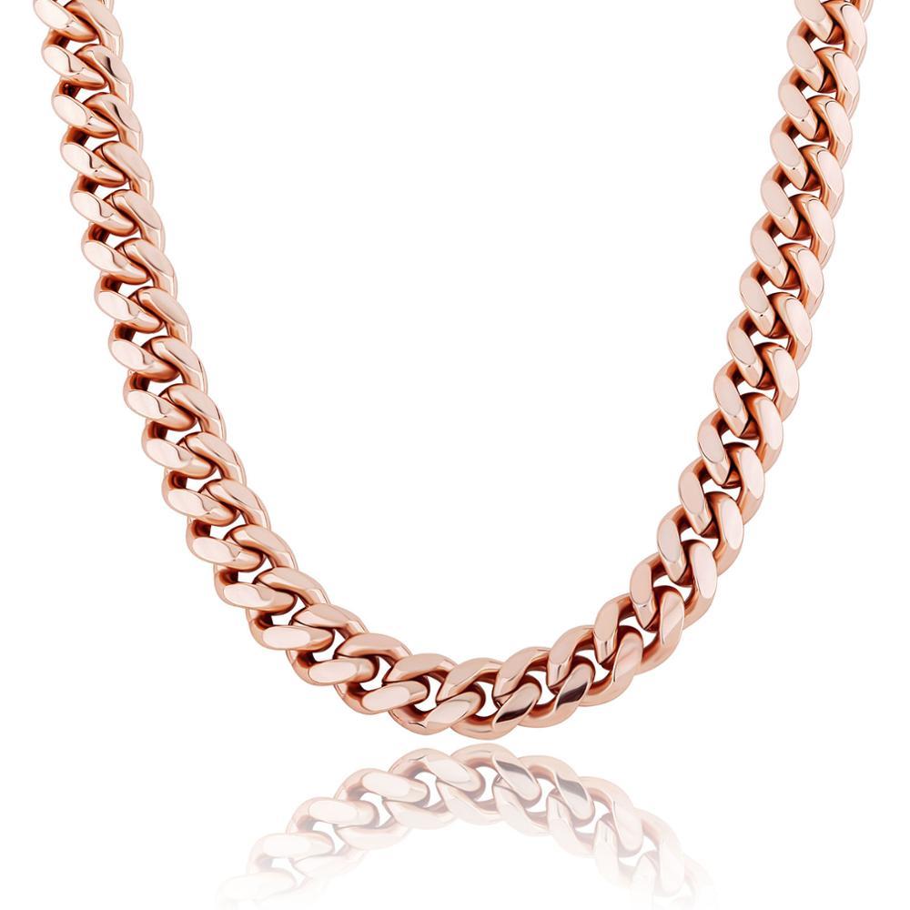 10mm / 12mm Cuban Link Chain 14K - ICECI