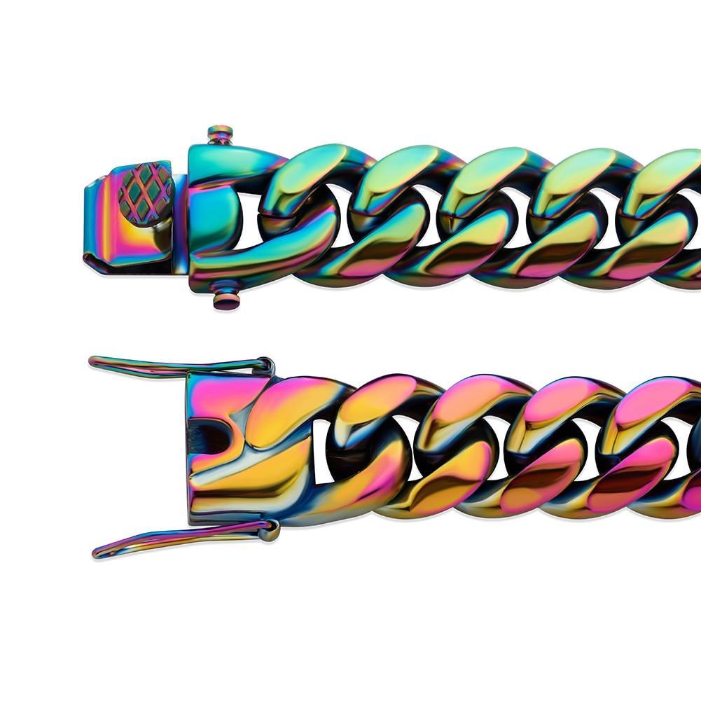 10mm / 14mm Gasoline Cuban Link Chain - ICECI