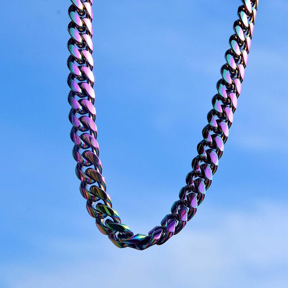 10mm / 14mm Gasoline Cuban Link Chain - ICECI
