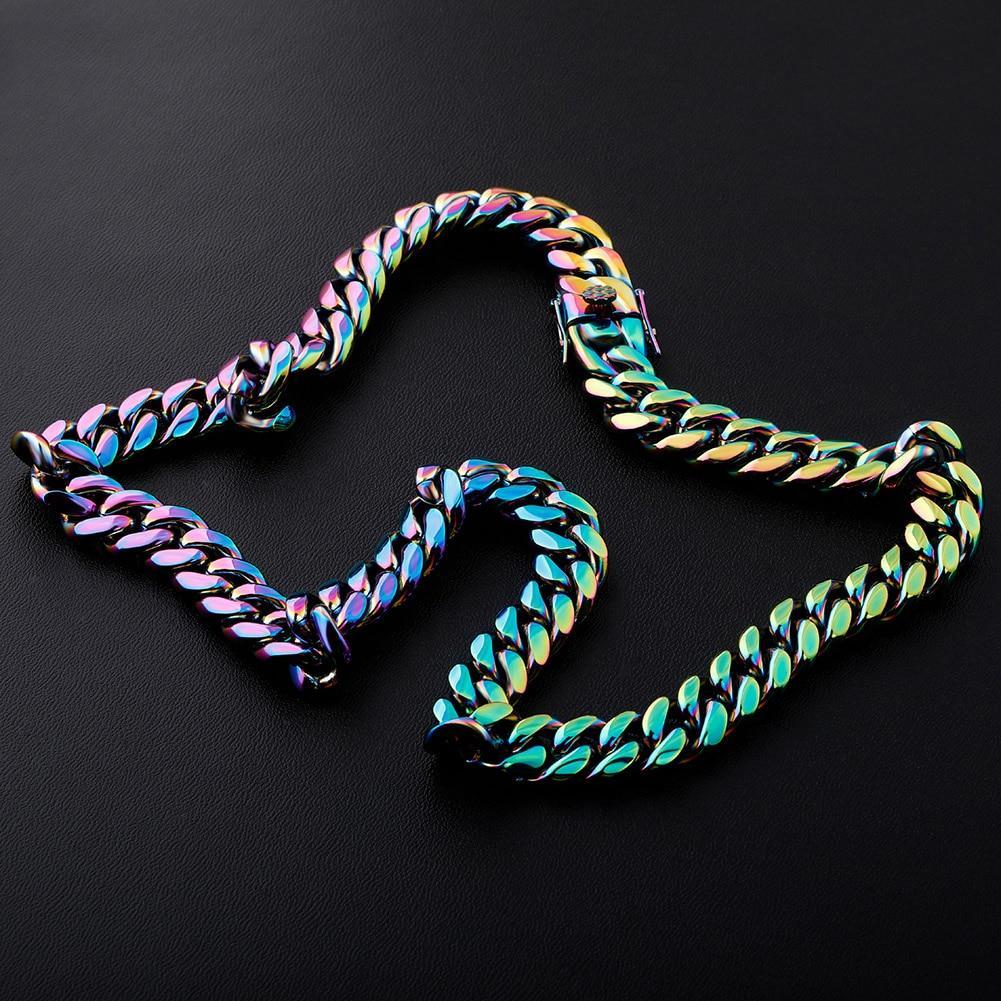 10mm / 14mm Gasoline Cuban Link Chain - ICECI