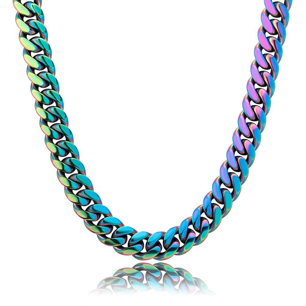 10mm / 14mm Gasoline Cuban Link Chain - ICECI