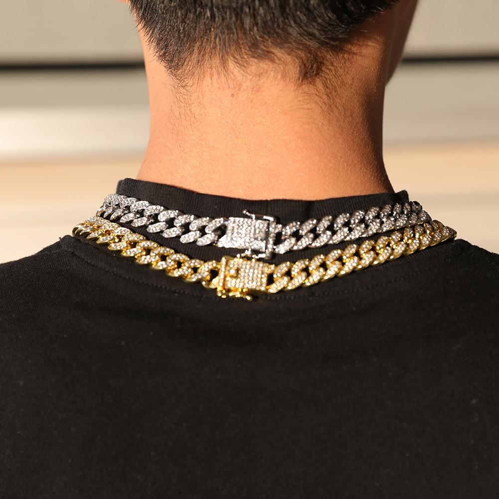 12mm Iced Cuban Chain 14K - ICECI