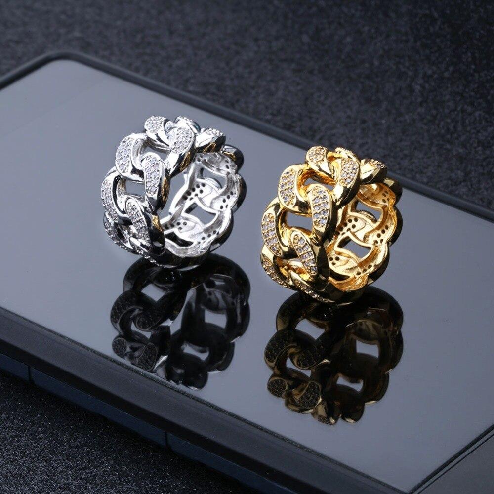 13mm Cuban Ring 14K - ICECI