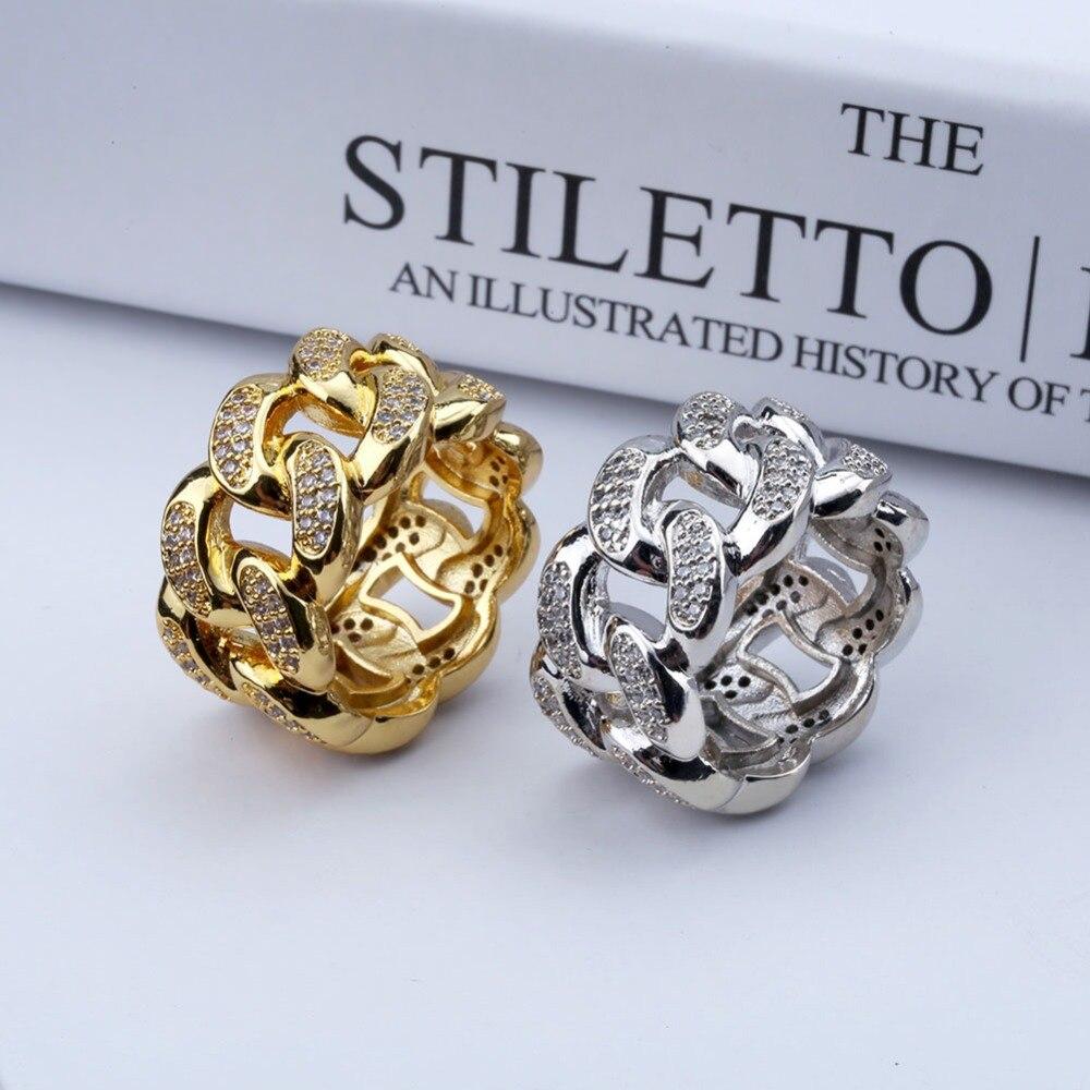 13mm Cuban Ring 14K - ICECI