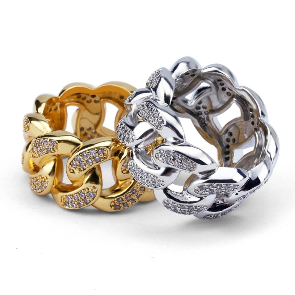 13mm Cuban Ring 14K - ICECI