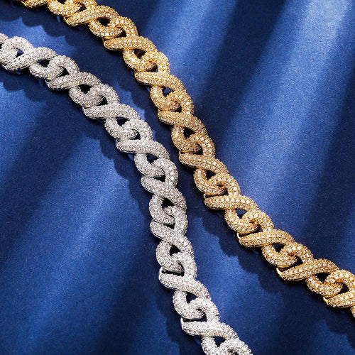 13mm Infinity Chain 14K - ICECI