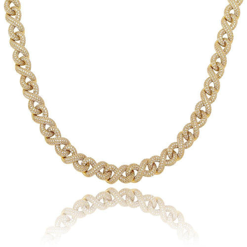 13mm Infinity Chain 14K - ICECI