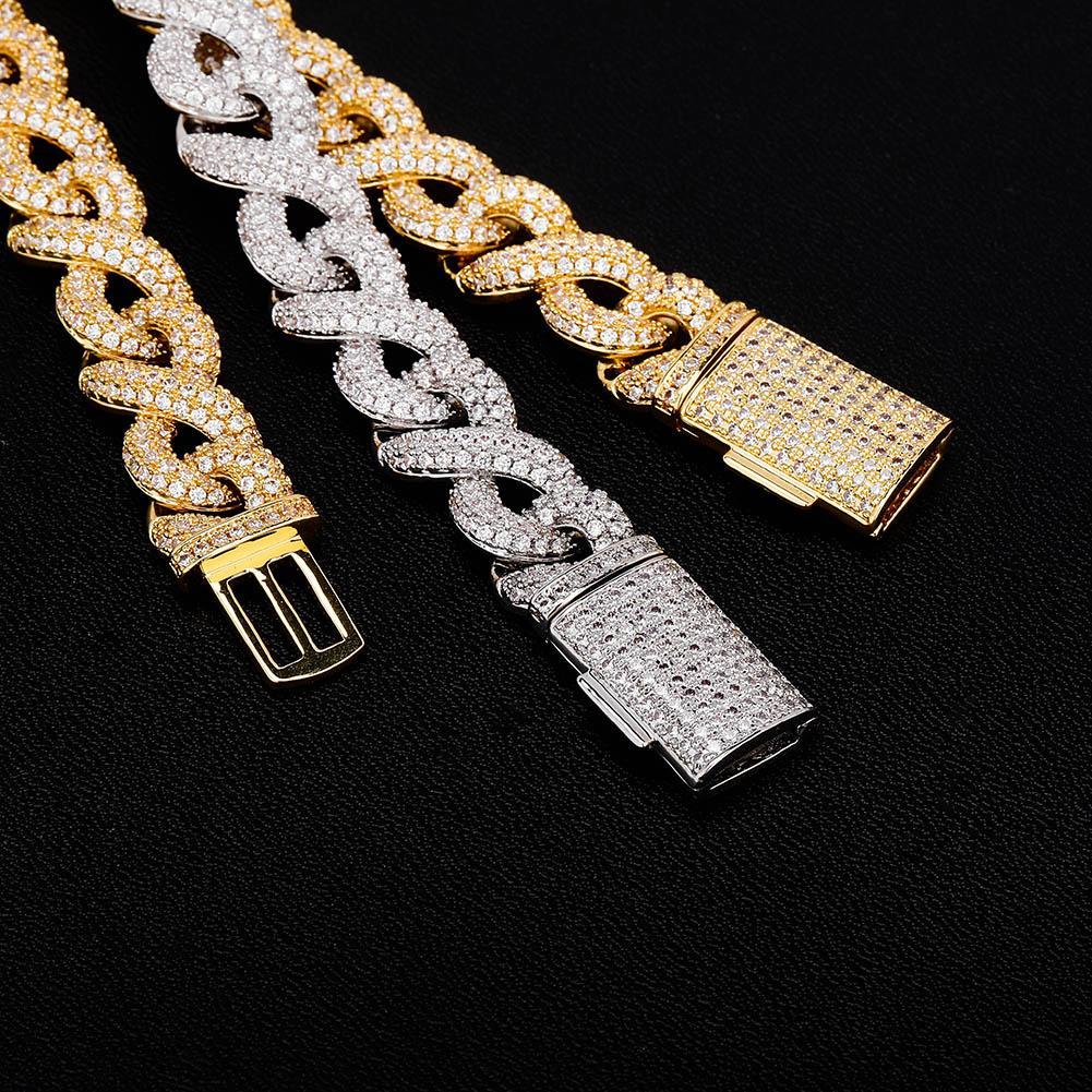 13mm Infinity Chain 14K - ICECI