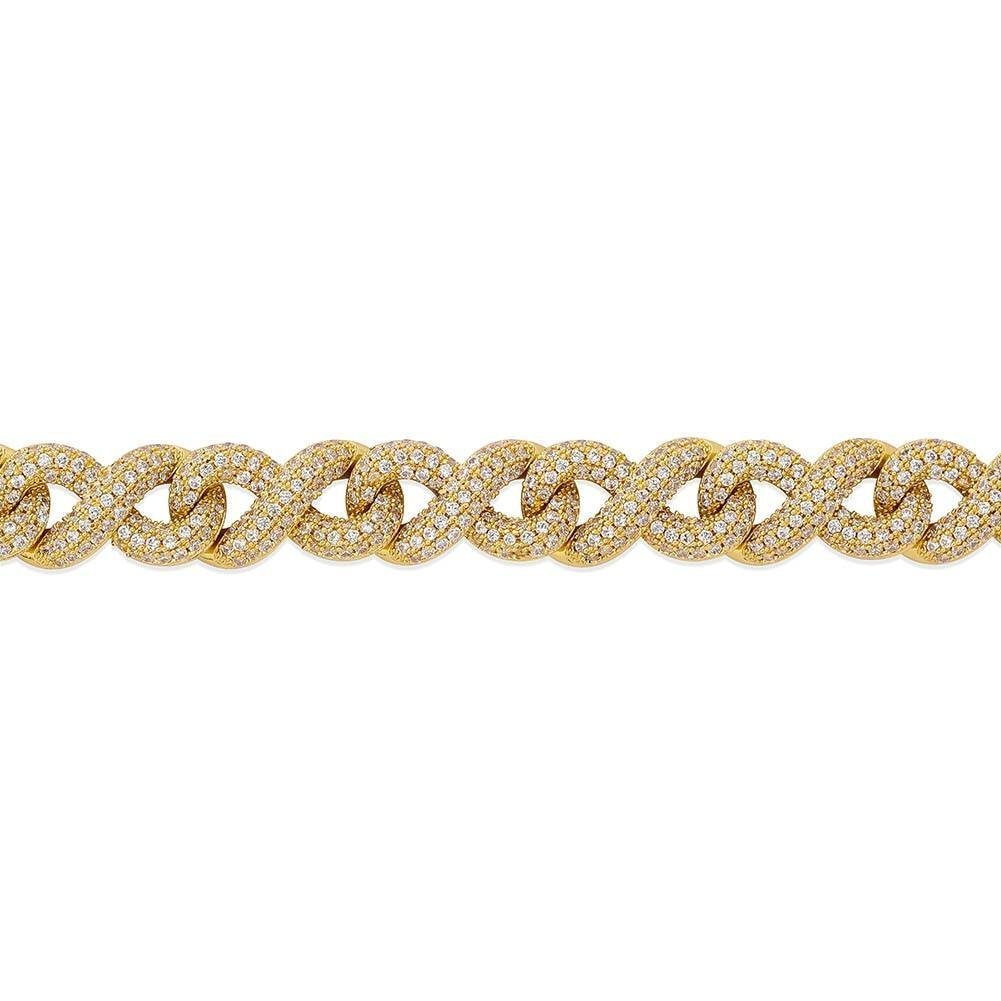 13mm Infinity Chain 14K - ICECI