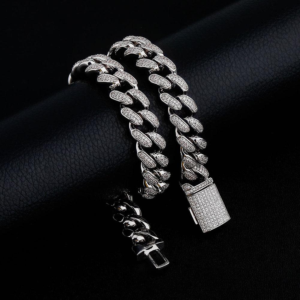 14mm Iced Cuban Link Chain 14K - ICECI