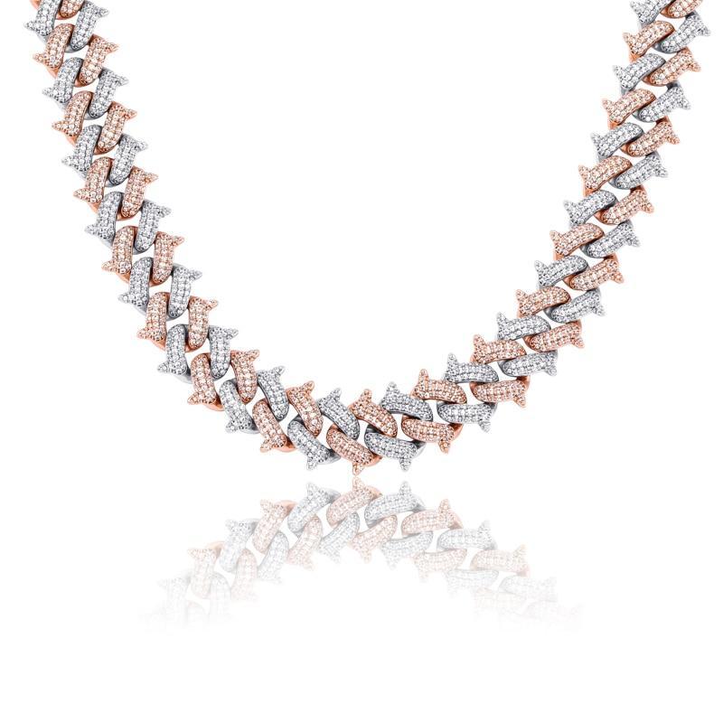 14mm Thorn Cuban Link Chain 18K - ICECI