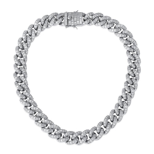 16mm Baguette Cuban Link Chain 14K - ICECI