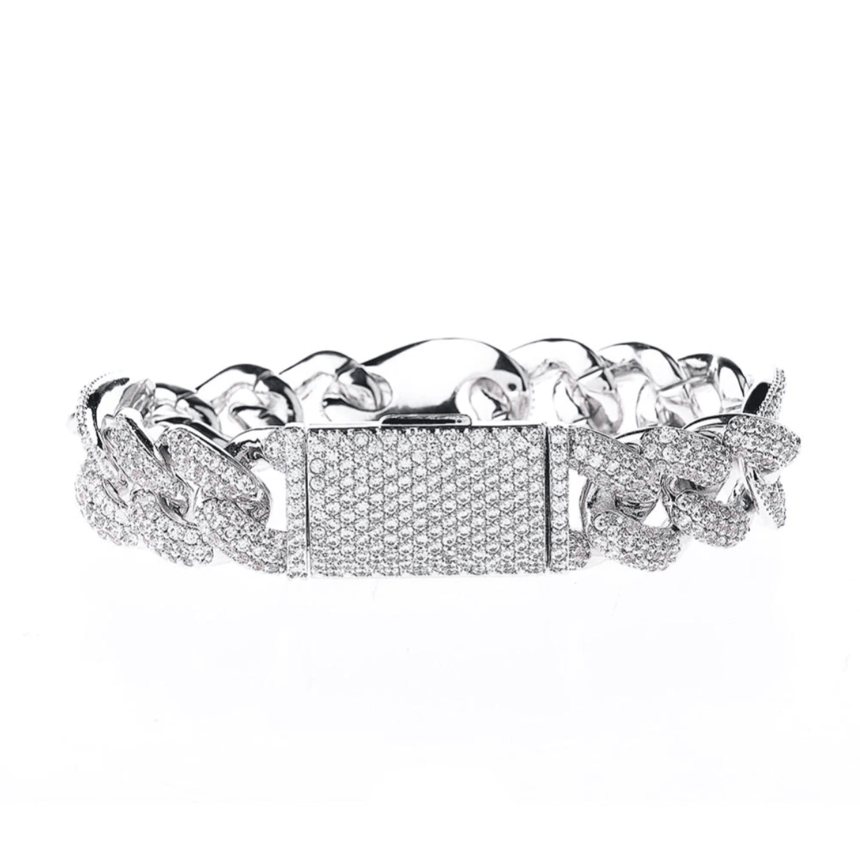 16mm Cuban G - link Bracelet 18K - ICECI