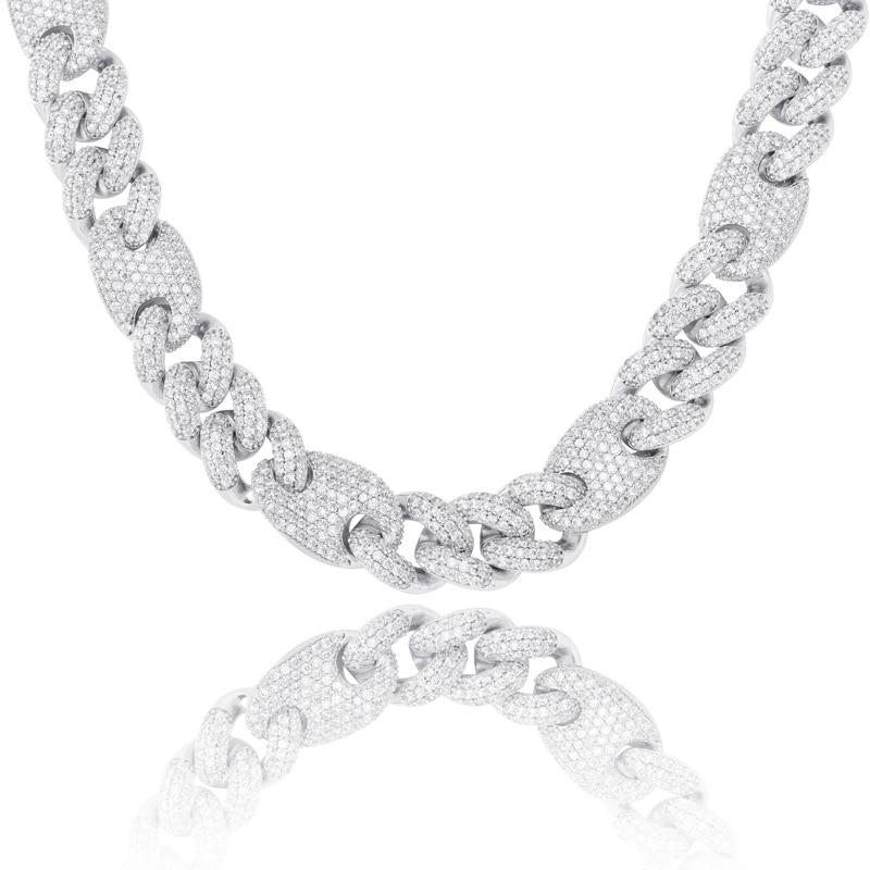 16mm Cuban G - link Chain 18K - ICECI