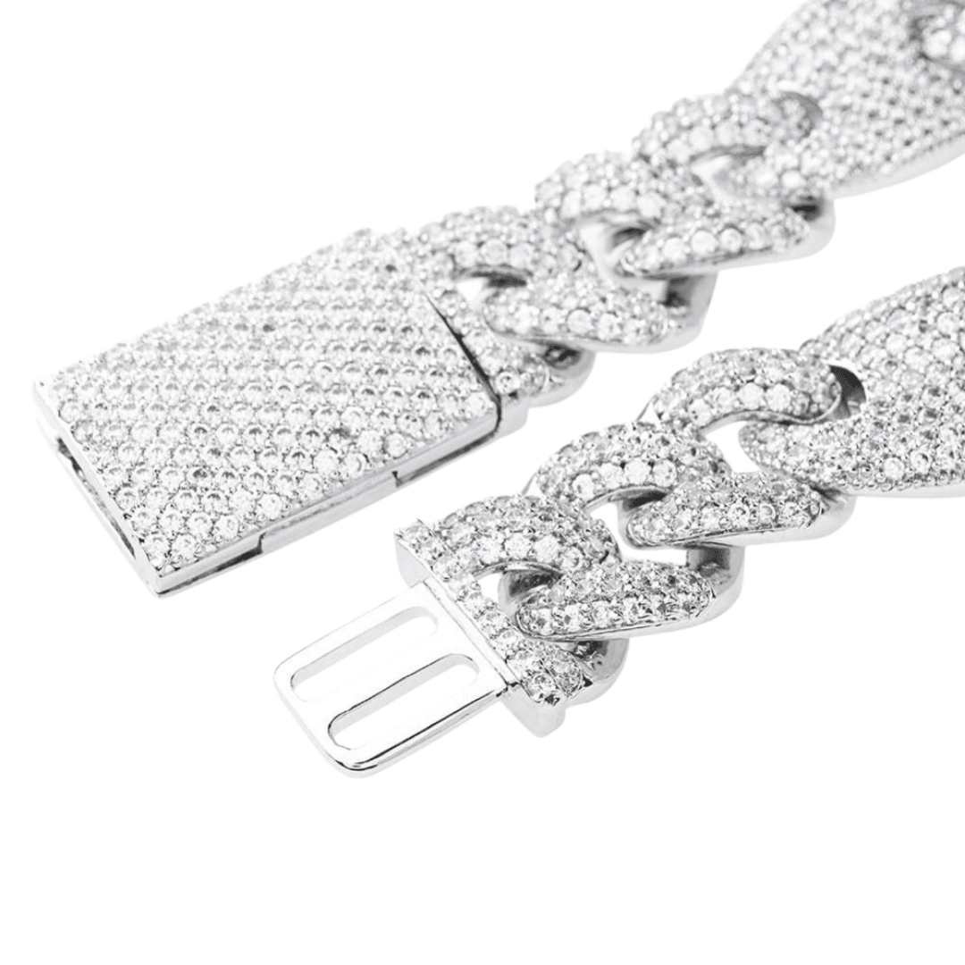 16mm Cuban G - link Chain 18K - ICECI