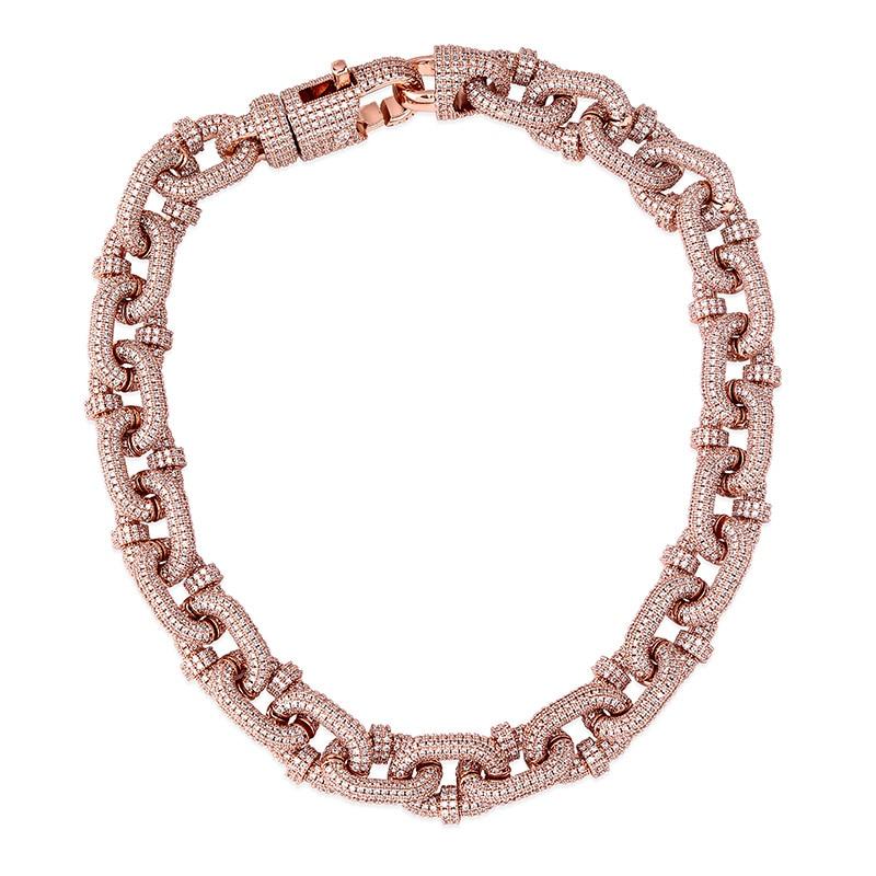 17mm Carabiner Clip Chain 14K - ICECI