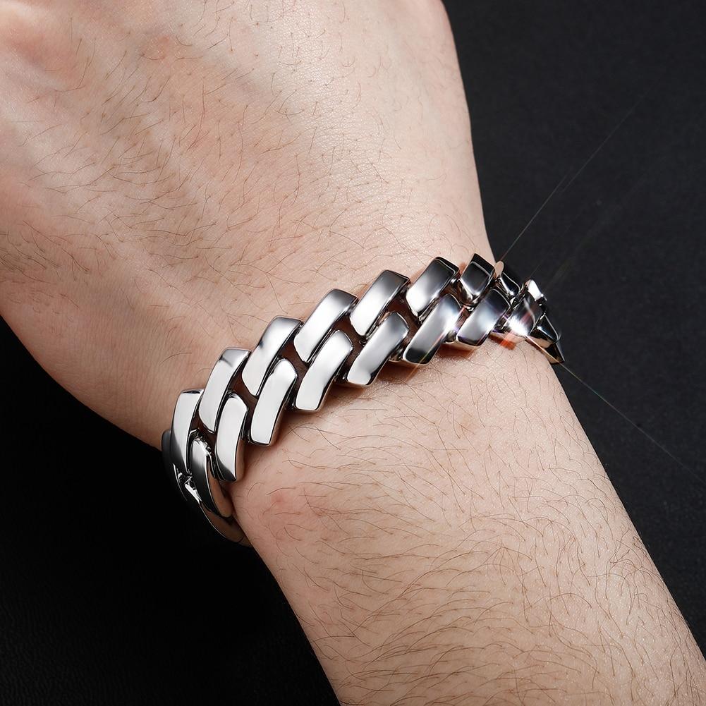 18mm Prong Link Bracelet 14K - ICECI