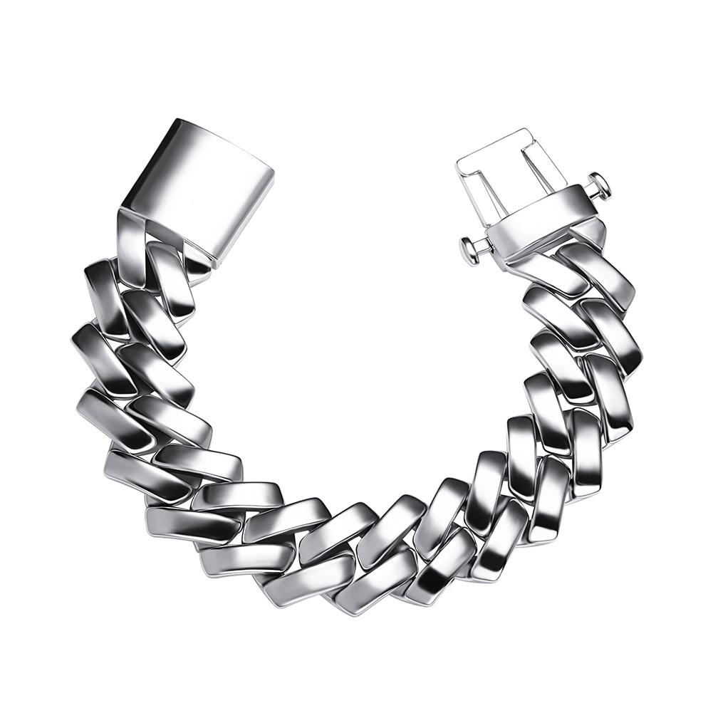 18mm Prong Link Bracelet 14K - ICECI