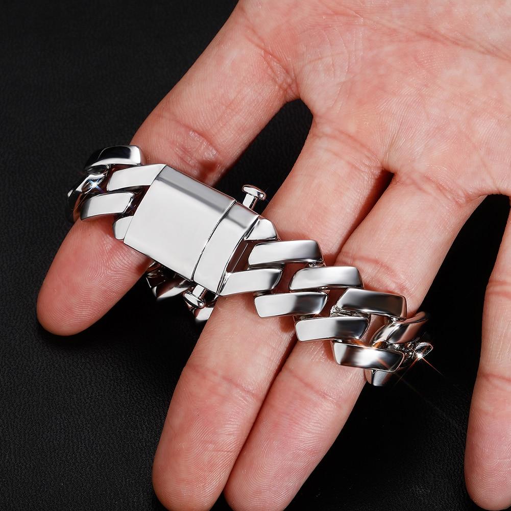 18mm Prong Link Bracelet 14K - ICECI