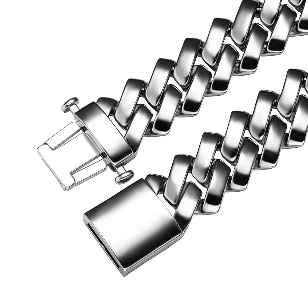 18mm Prong Link Bracelet 14K - ICECI