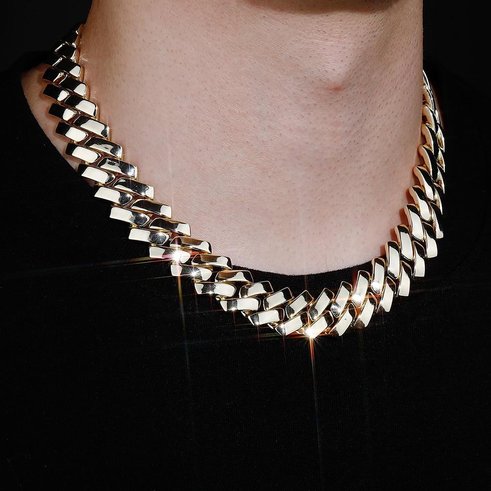 18mm Prong Link Chain 14K - ICECI