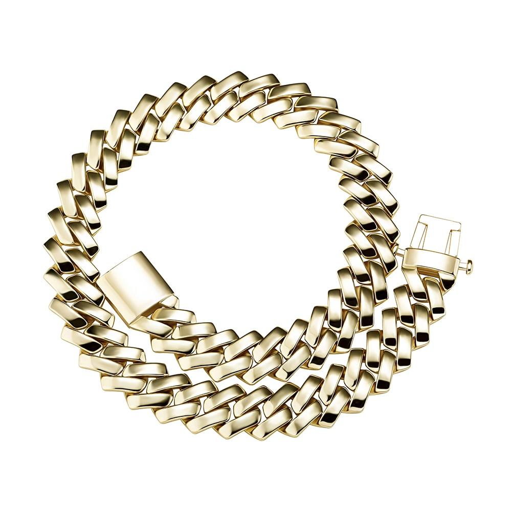 18mm Prong Link Chain 14K - ICECI