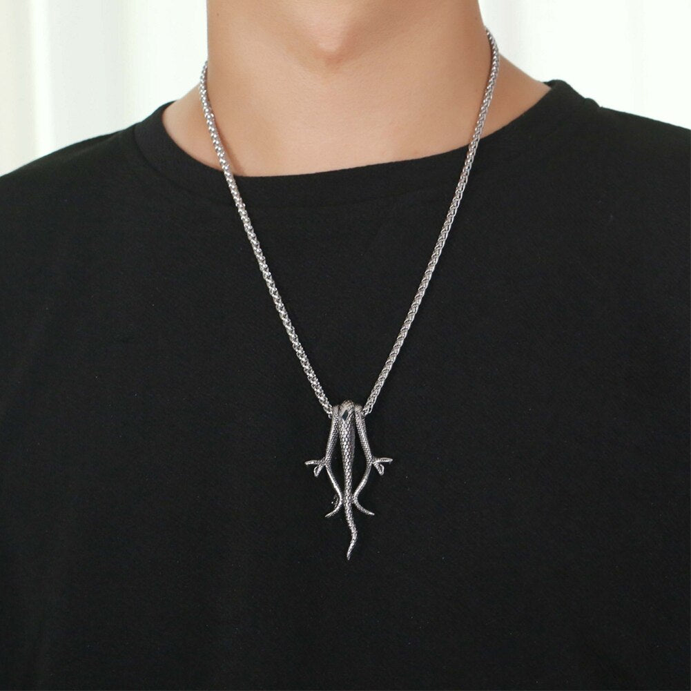 3 Snakes Pendant 18K - ICECI