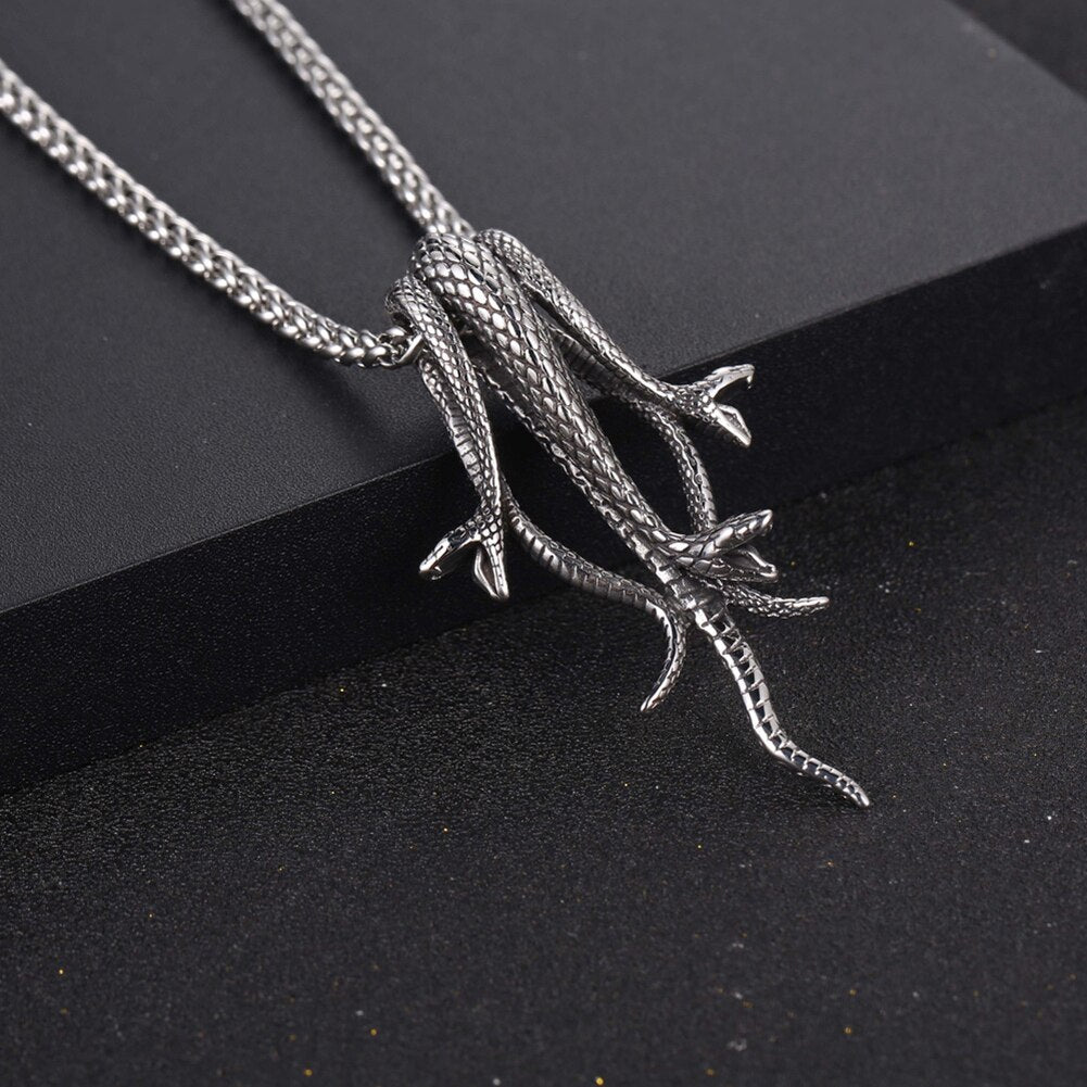 3 Snakes Pendant 18K - ICECI