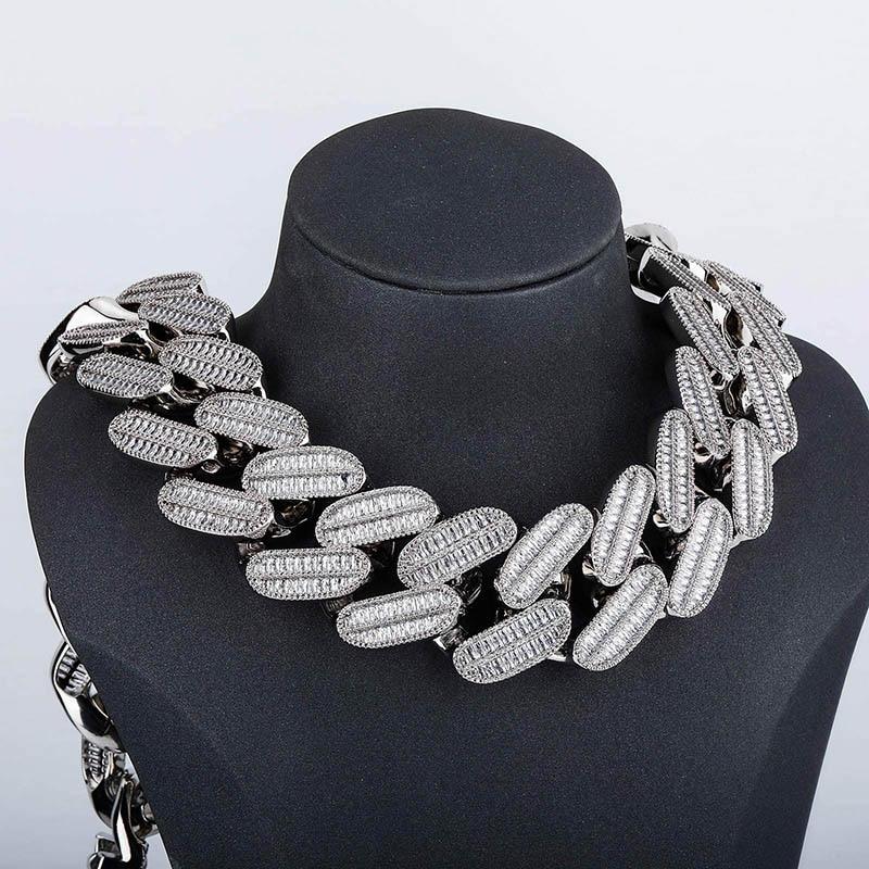 39mm Iced Cuban Link Chain 14K - ICECI