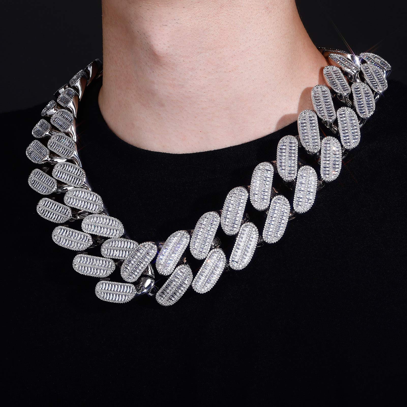 39mm Iced Cuban Link Chain 14K - ICECI