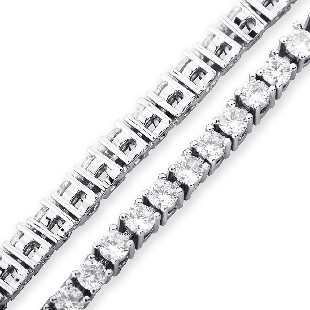 3mm Tennis Anklet 14K - ICECI