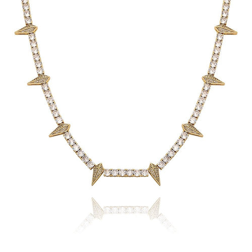 4mm Thorn Tennis Chain 14K - ICECI