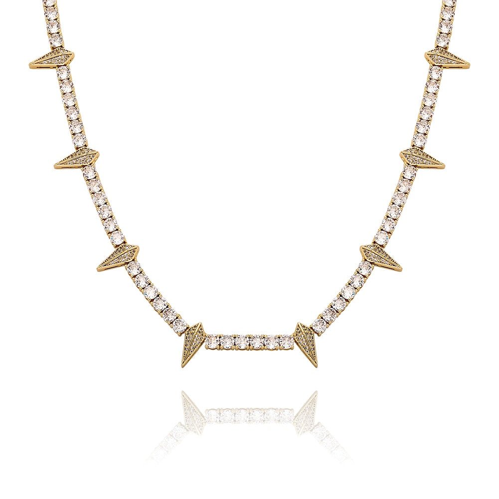 4mm Thorn Tennis Chain 14K - ICECI