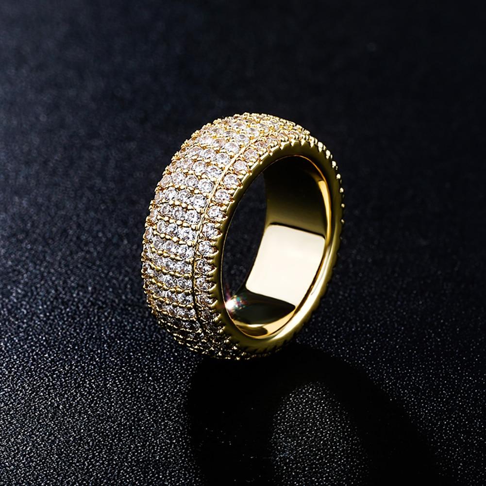 5 Row Band Ring 14K - ICECI