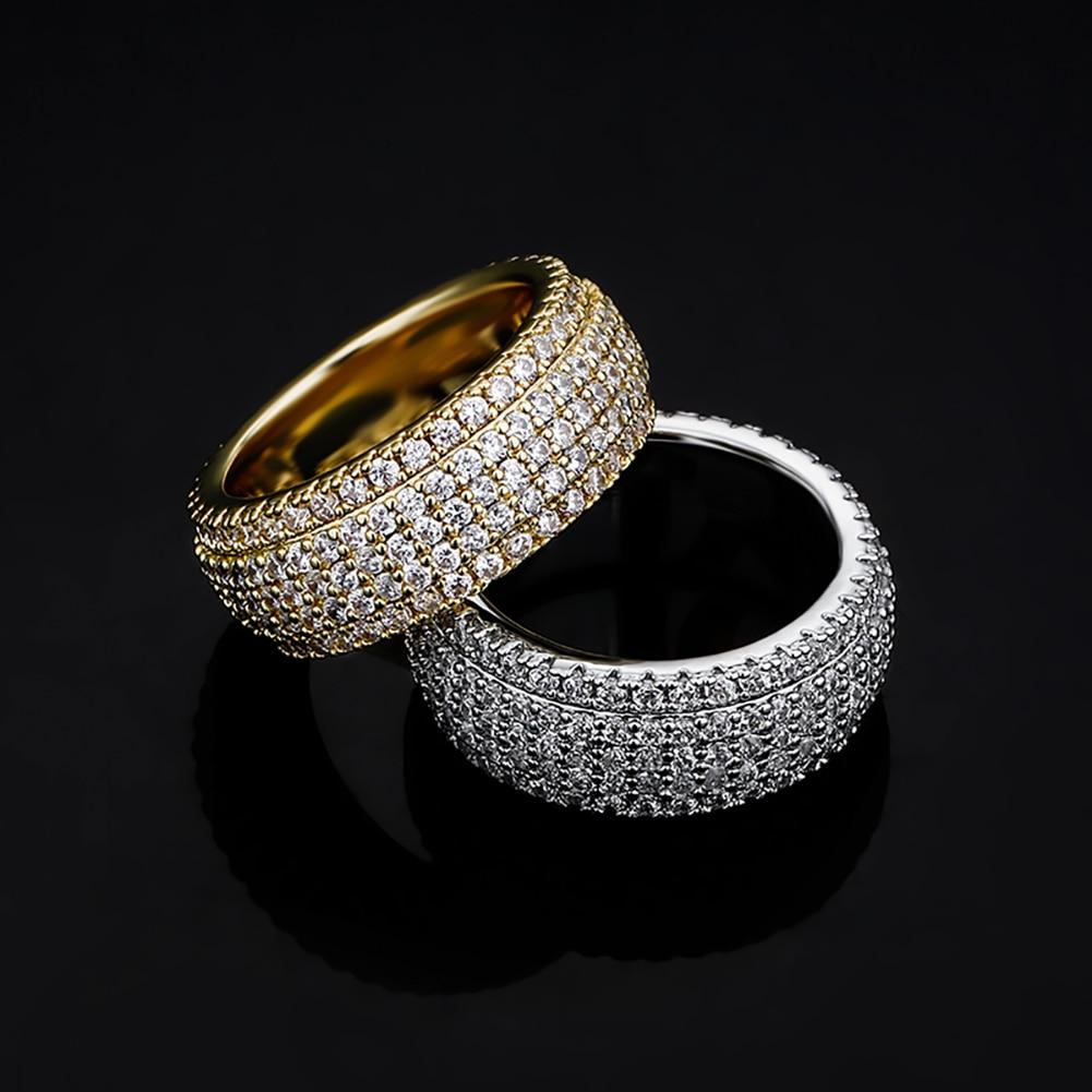 5 Row Band Ring 14K - ICECI