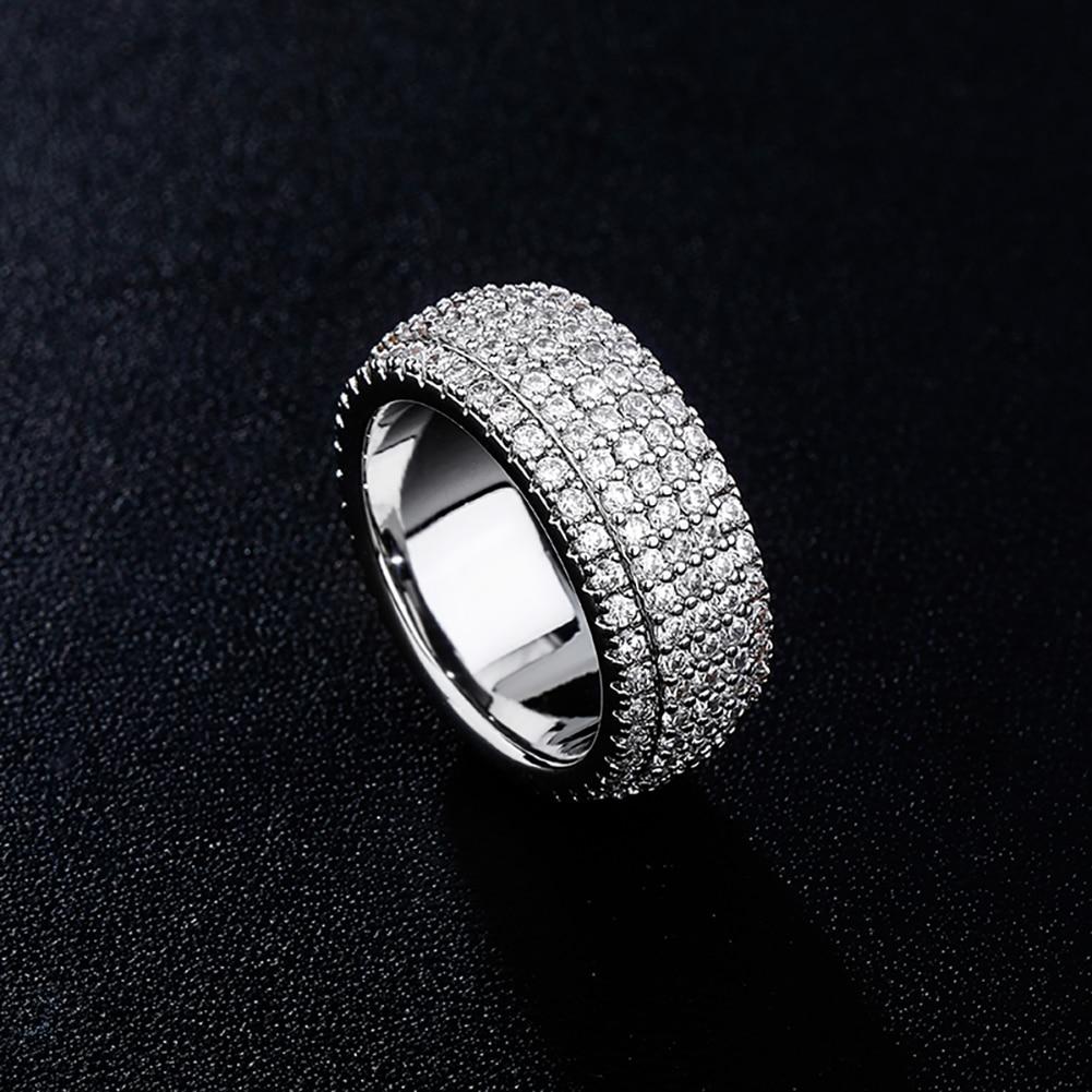 5 Row Band Ring 14K - ICECI