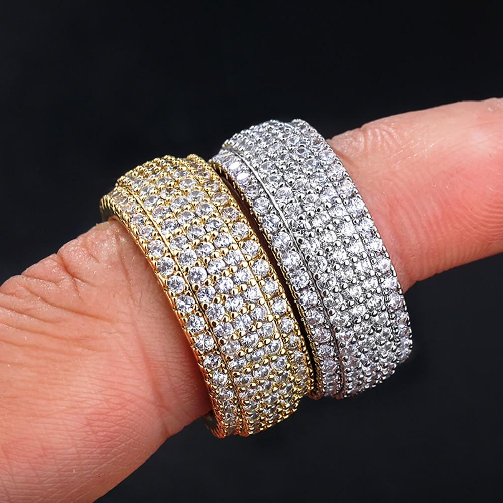 5 Row Band Ring 14K - ICECI