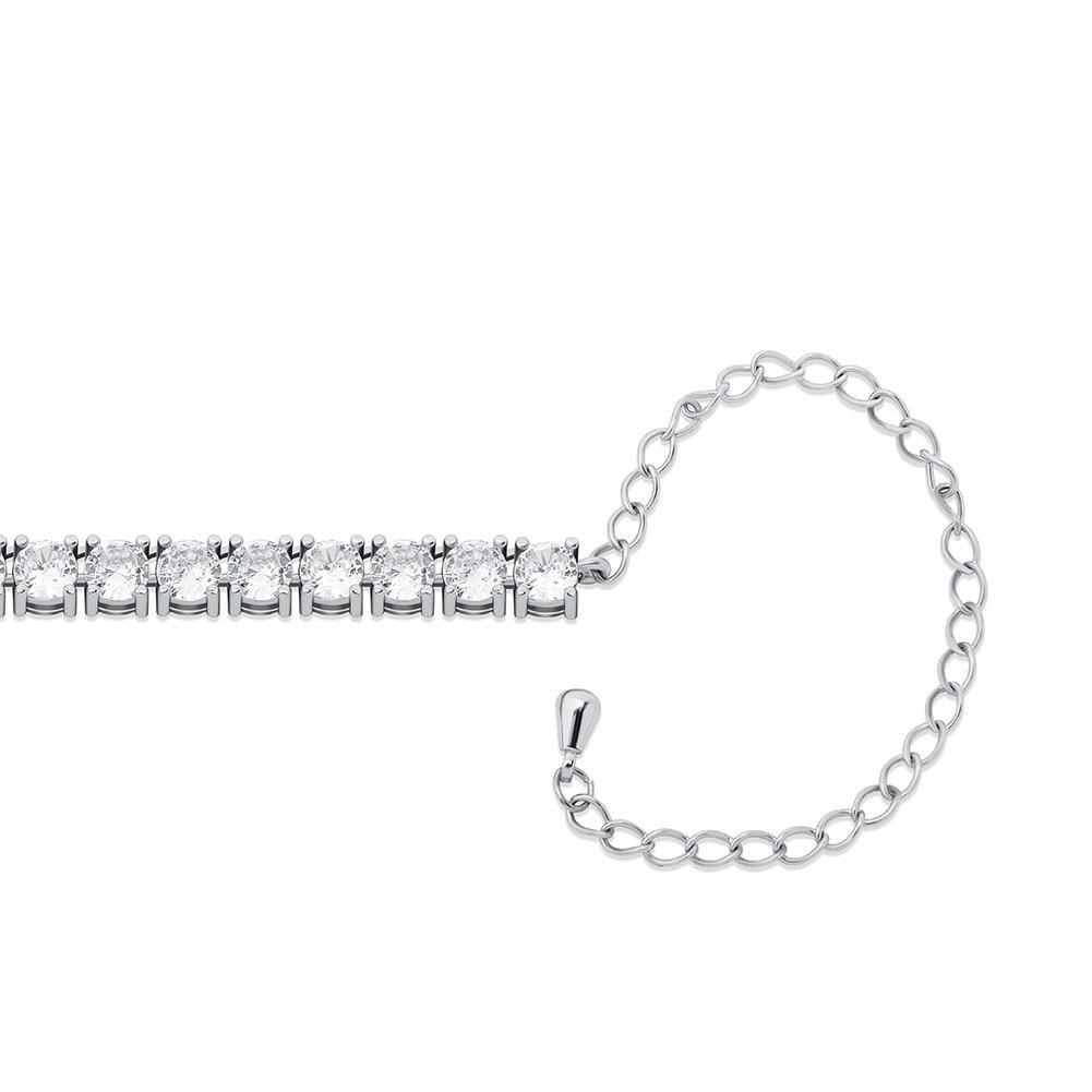 5mm Butterfly Choker Tennis Necklace 14K - ICECI