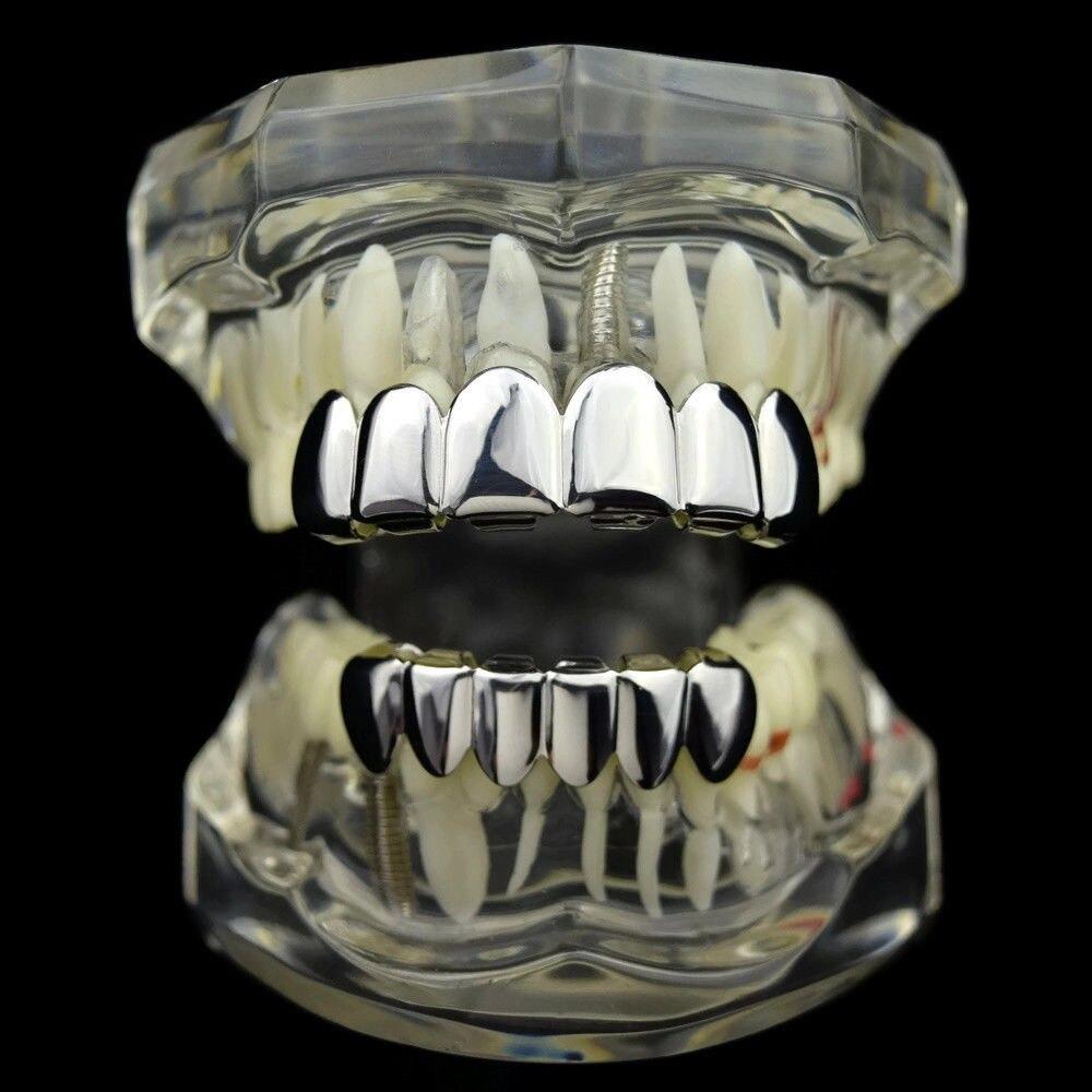 6 Tooth Premium Grillz 14K - ICECI