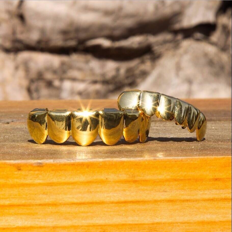 6 Tooth Premium Grillz 14K - ICECI