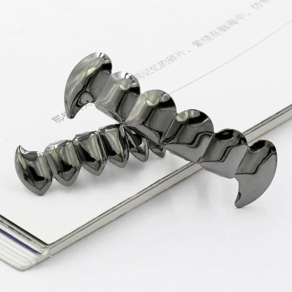 6 Tooth Vampire Fang Grillz 14K - ICECI