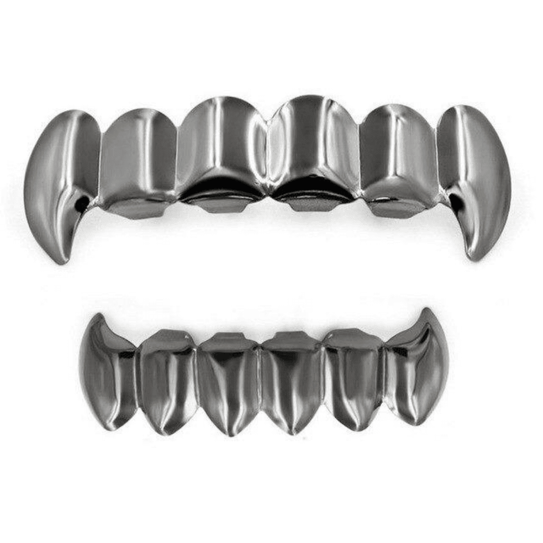 6 Tooth Vampire Fang Grillz 14K - ICECI