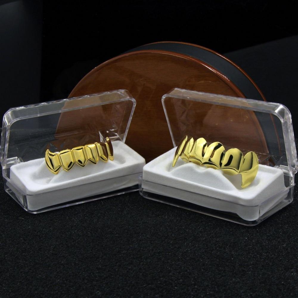 6 Tooth Vampire Fang Grillz 14K - ICECI