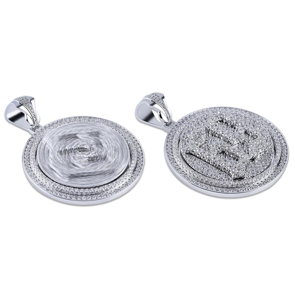 69 Spinner Pendant 14K - ICECI