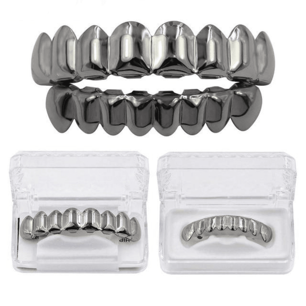 8 Tooth Premium Grillz 14K - ICECI