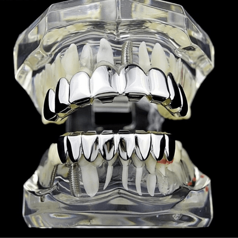 8 Tooth Premium Grillz 14K - ICECI
