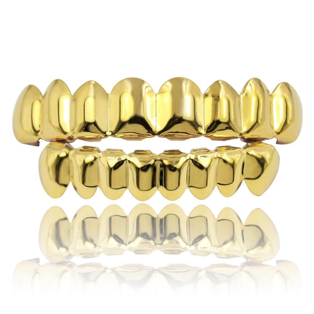 8 Tooth Premium Grillz 14K - ICECI